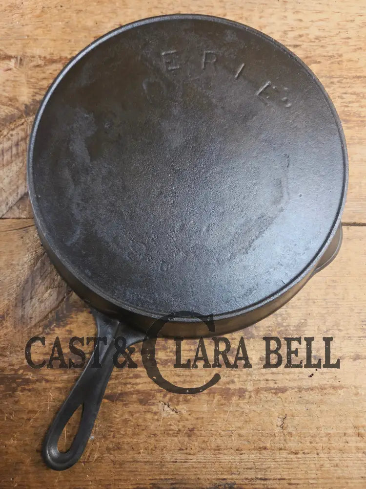 Priced to Sell. Early 1900’s Erie (Griswold) #9 Cast Skillet. 3rd Series Model lighter logo outside. GREAT daily user
