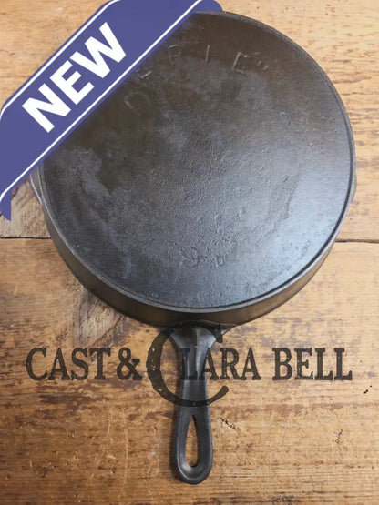 Priced to Sell. Early 1900’s Erie (Griswold) #9 Cast Skillet. 3rd Series Model lighter logo outside. GREAT daily user