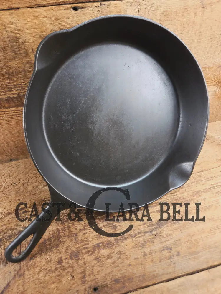 Priced to Sell. Early 1900’s Erie (Griswold) #9 Cast Skillet. 3rd Series Model lighter logo outside. GREAT daily user