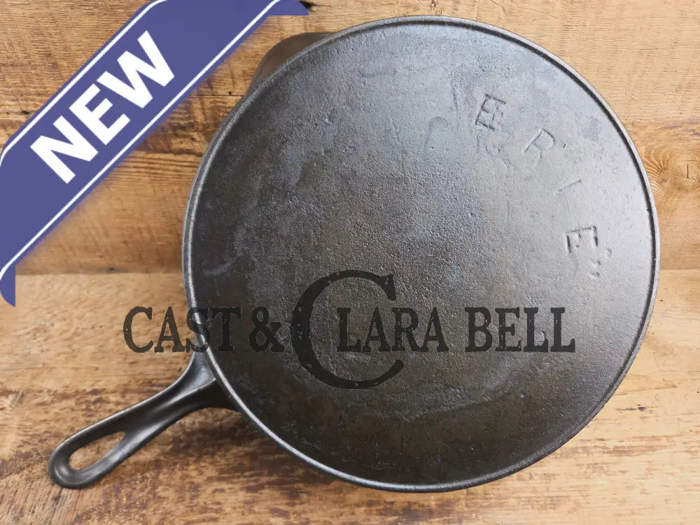 Priced to Sell. Early 1900’s Erie (Griswold) #9 Cast Skillet. 3rd Series Model lighter logo outside. GREAT daily user