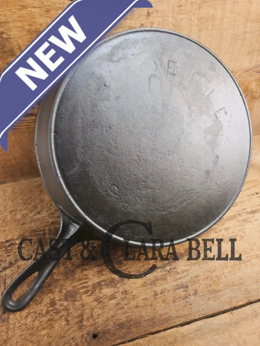 Priced to Sell. Early 1900’s Erie (Griswold) #9 Cast Skillet. 3rd Series Model lighter logo outside. GREAT daily user