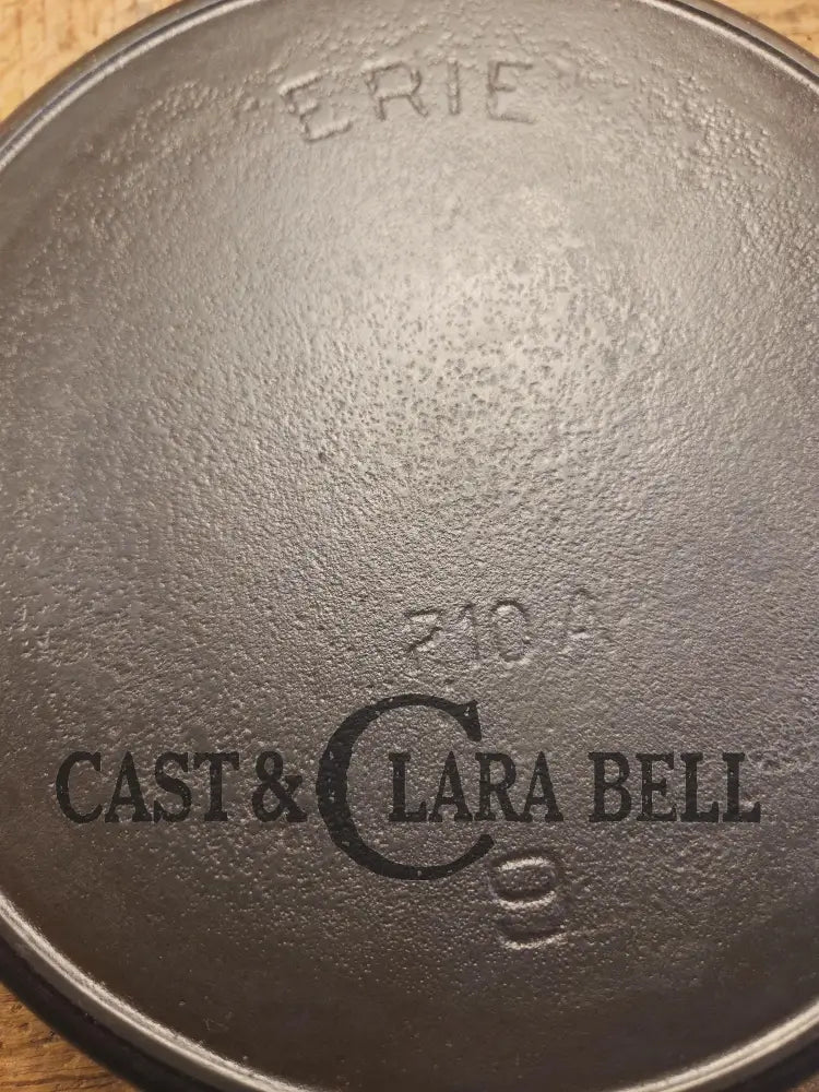 Priced to Sell. Early 1900’s Erie (Griswold) #9 Cast Skillet 710A. 6th Series Model light sulfur pitting on outside.