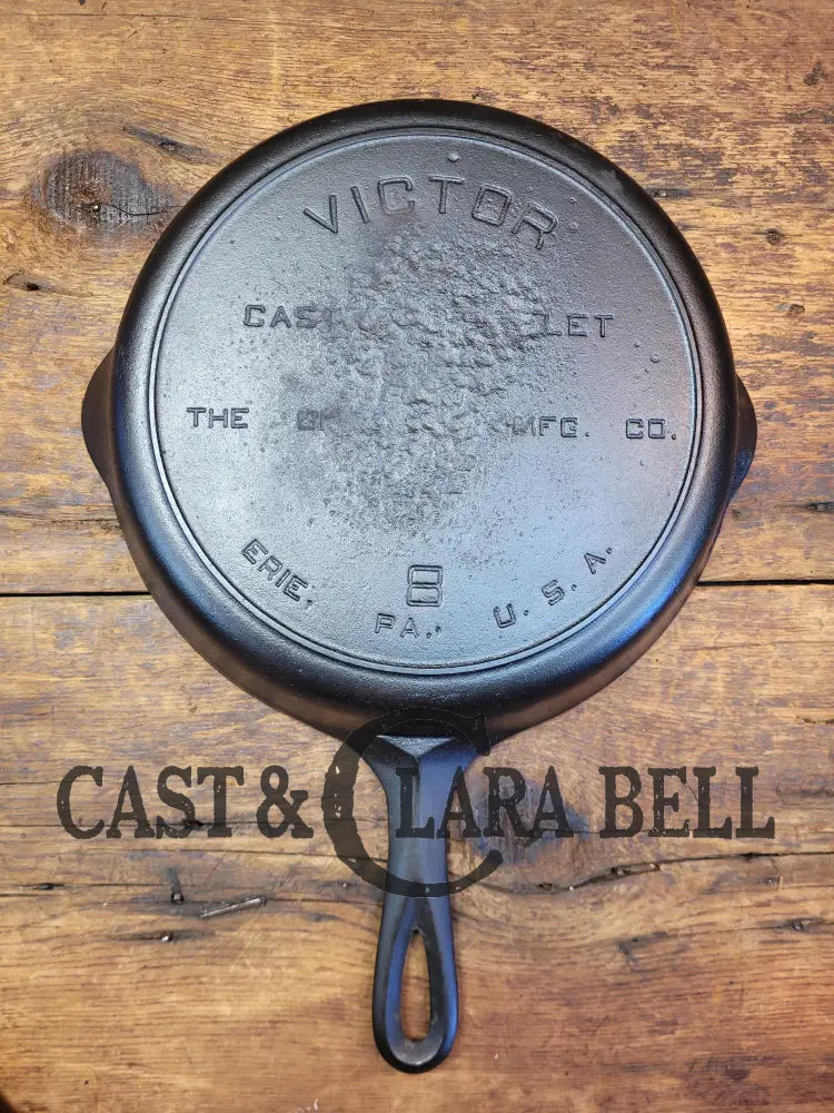 Priced to sell! EARLY 1900's Fully Marked Griswold's Victor #8 Skillet ...
