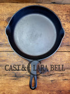 Priced To Sell! Early 1900’S Fully Marked Griswold’s Victor #8 Skillet With Heat Ring.