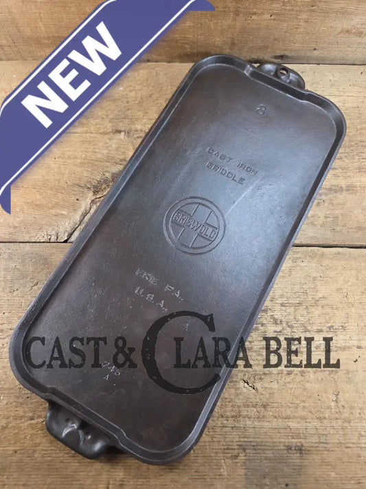 Priced to Sell! Early 1900’s hard to find Griswold Long Griddle with Block Logo EPU 745 A. Perfect for pancakes and