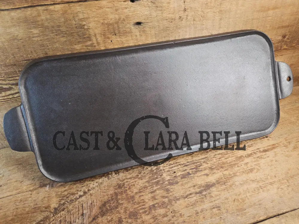 Priced to Sell! Early 1900’s hard to find Griswold Long Griddle with Slant Logo ERIE 745 A. Perfect for pancakes and