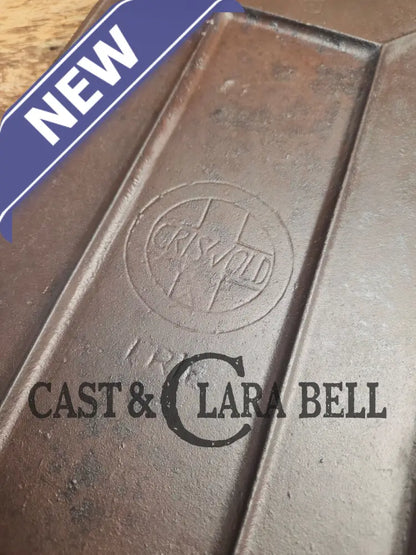 Priced to Sell! Early 1900’s hard to find Griswold Long Griddle with Slant Logo ERIE 745 A. Perfect for pancakes and