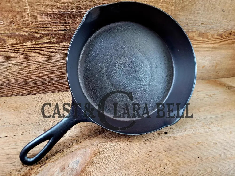 Priced To Sell! Early 1900’S Wapak Straight Logo #7 Cast Iron Skillet With Heat Ring. Awesome