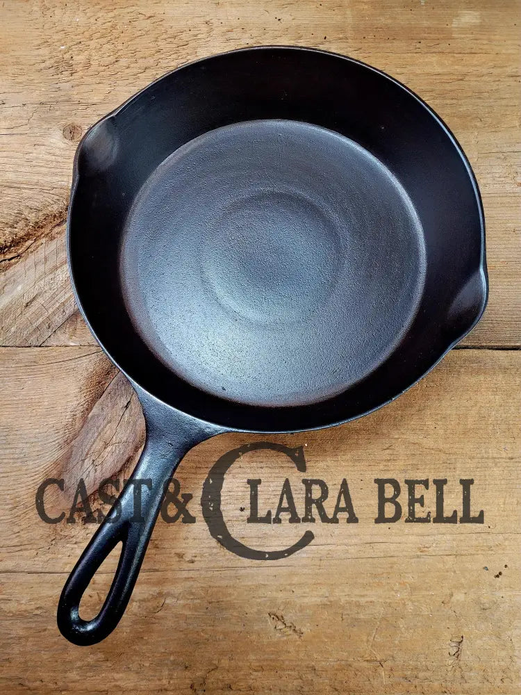 Priced To Sell! Early 1900’S Wapak Straight Logo #7 Cast Iron Skillet With Heat Ring. Awesome