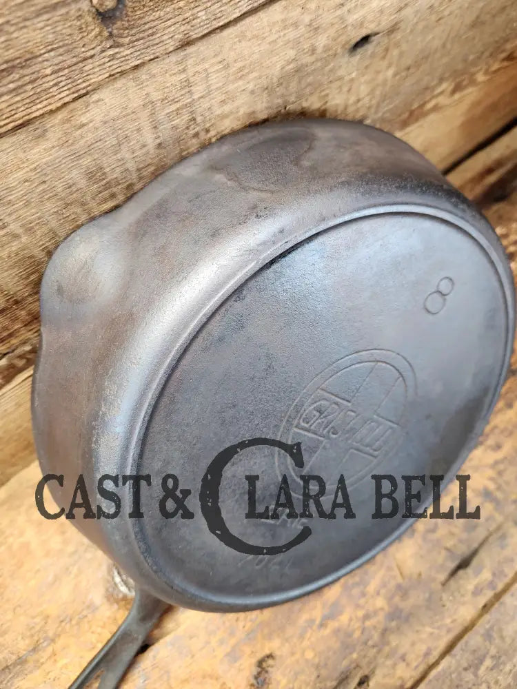 Priced To Sell! Early Griswold ’Erie’ (No Epu) #8 Skillet Large Block Slant Logo 704 L