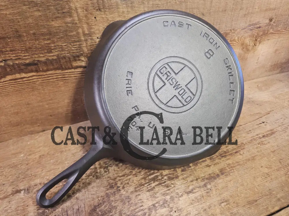 Priced to Sell! Early vintage 1920’s Griswold #8 Skillet with Block Logo Erie PA USA 704. See DESCRIPTION Skillet