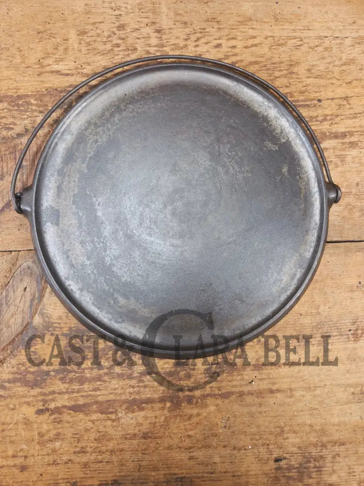 Priced To Sell: 1910’s Era Griswold Slant Logo No. 12 Round Griddle Bailed 741. ERIE. Perfect Pizza Griddle - Griddle