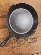 Priced to Sell! GREAT campfire cooker 1930’s Griswold cast iron skillet. Small block 704 K Skillet