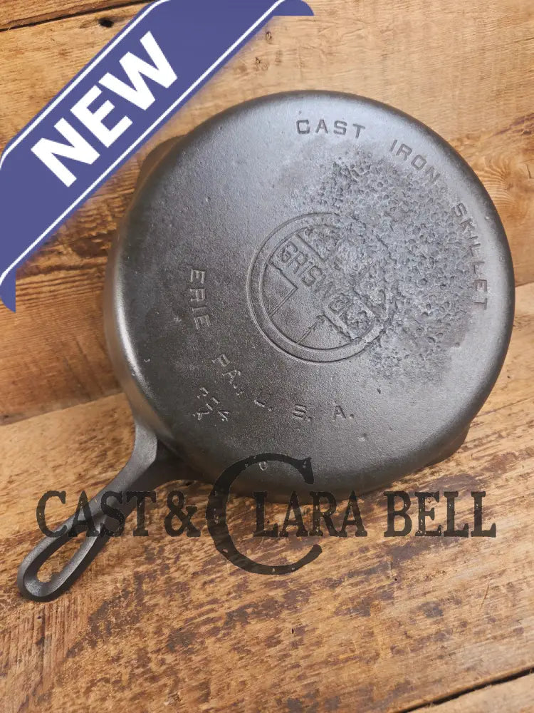 Priced to Sell! GREAT campfire cooker 1930’s Griswold cast iron skillet. Small block 704 K Skillet