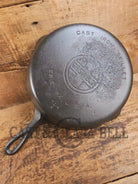 Priced to Sell! GREAT campfire cooker 1930’s Griswold cast iron skillet. Small block 704 K Skillet
