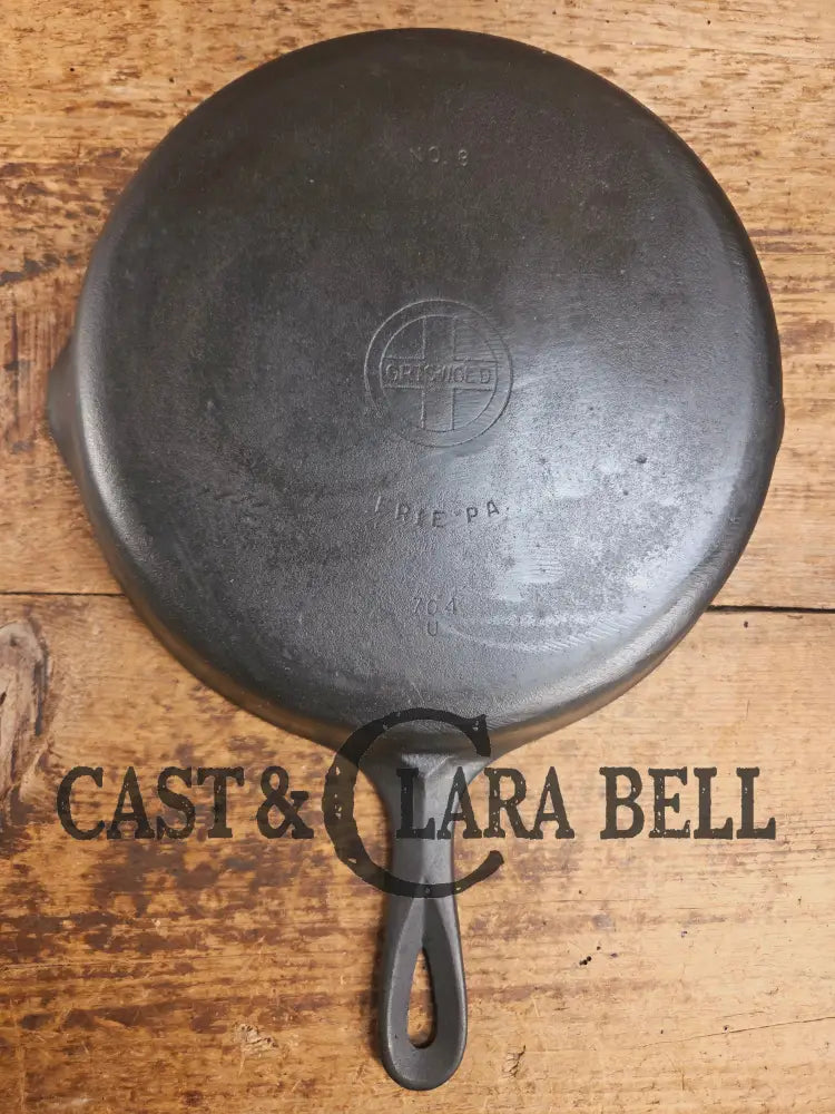 Priced to Sell! GREAT campfire cooker 1940’s Griswold cast iron skillet. Small block 704 U Skillet