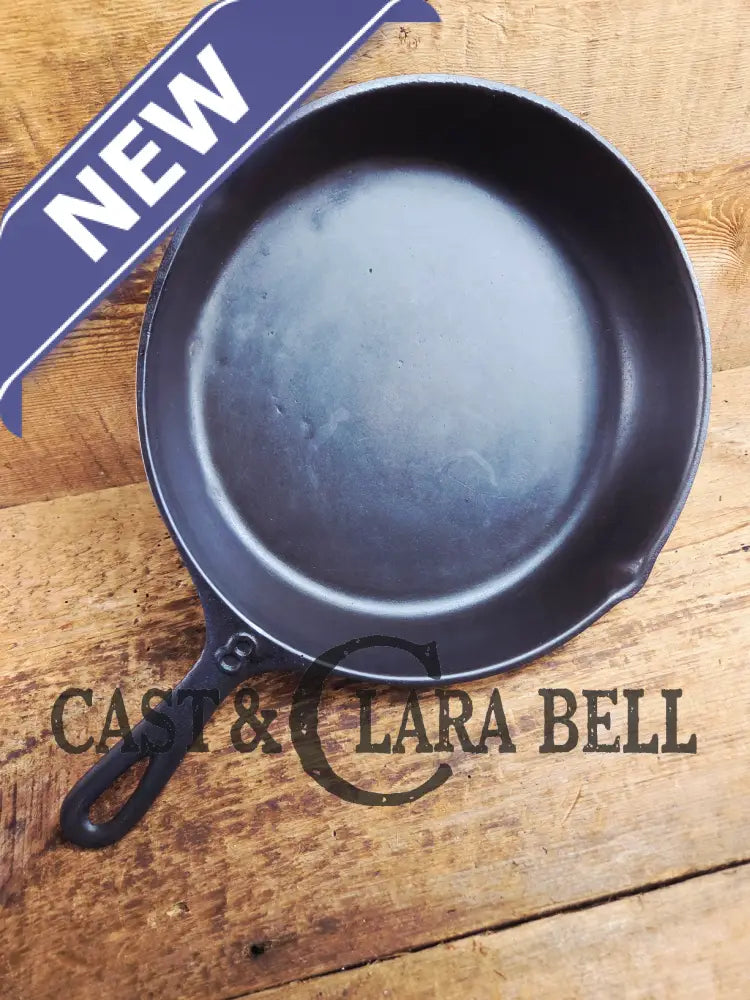 PRICED TO SELL! Great daily user Mystery #8 Skillet with Heat Ring and X Makers Mark. Handles beautifully Skillet