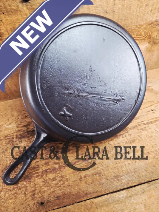 PRICED TO SELL! Great daily user Mystery #8 Skillet with Heat Ring and X Makers Mark. Handles beautifully Skillet