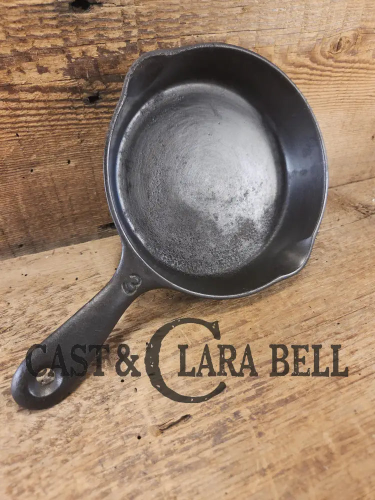 Priced to Sell! Great first unique egg skillet! Wagner’s Long Life #3 1753. Restored and Ready to Use! Great Gift idea!
