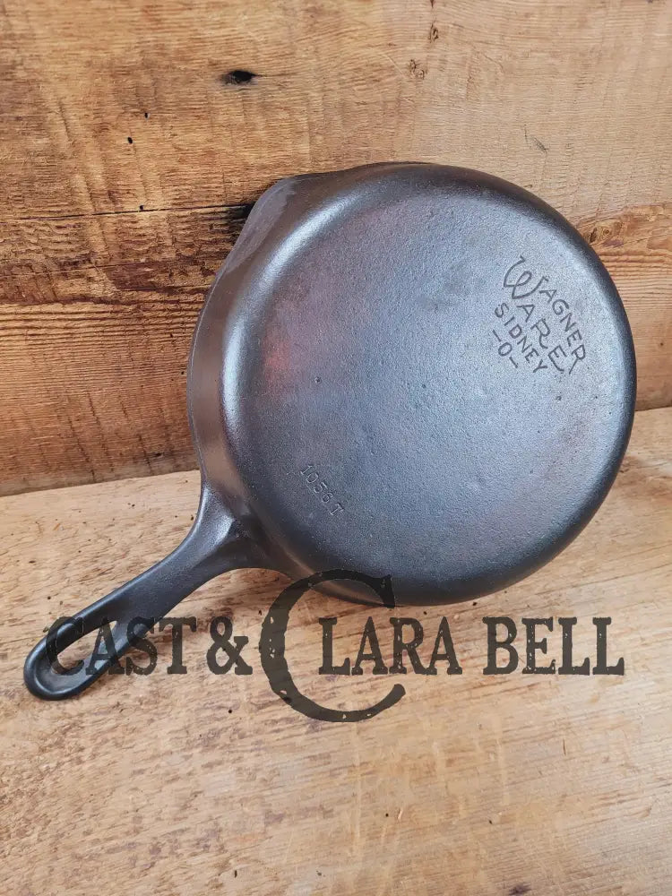 Priced To Sell! Great Saute Skillet! 1930’S Wagner Ware #6 Cast Iron Skillet 1056 T