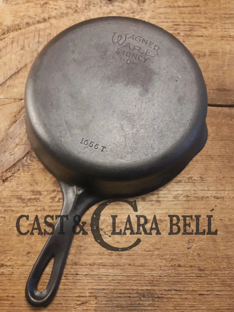 Priced to Sell! Great saute skillet! 1930’s Wagner Ware #6 Cast Iron Skillet 1056 T Skillet