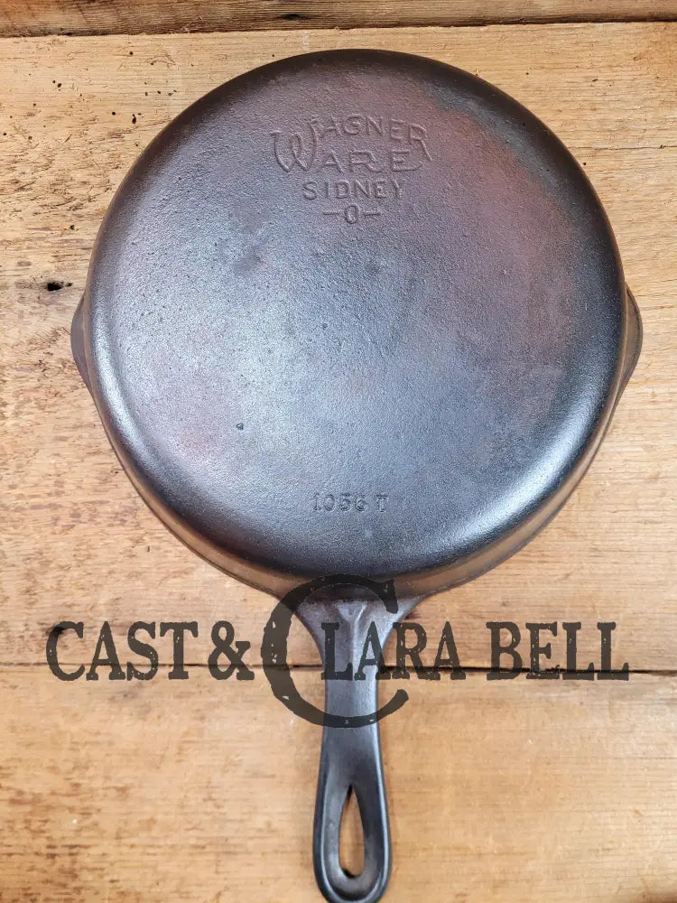 Priced To Sell! Great Saute Skillet! 1930’S Wagner Ware #6 Cast Iron Skillet 1056 T