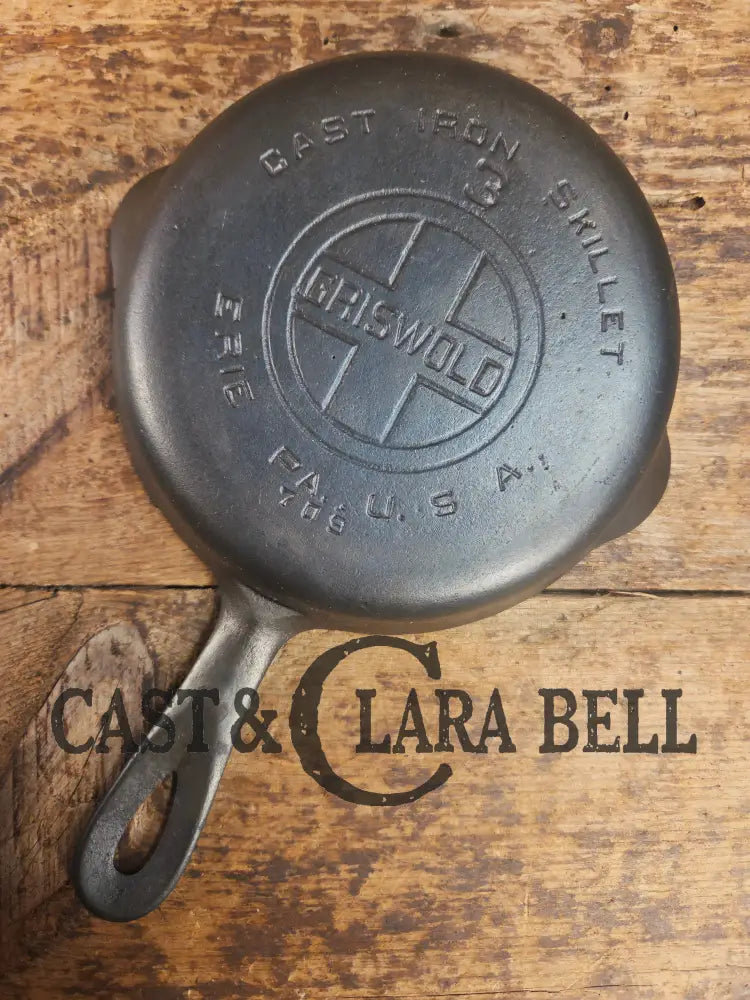 Priced to Sell!! Griswold #3 Skillet with Large Block Logo and Smooth Bottom 709. Great first skillet! Skillet
