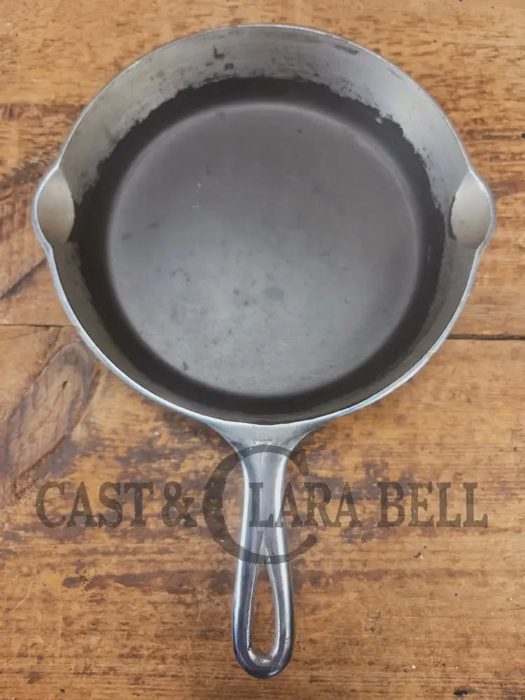 Priced to Sell! 1930’s Griswold #7 Chrome finish Cast Iron Skillet with Large Block Logo 701 - Skillet