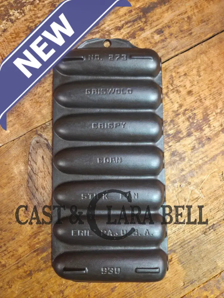 Priced to sell Griswold No. 273 Crispy Corn Stick Cast Iron Pan Bakeware