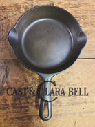 Priced to Sell! Griswold No. 4 Cast Iron Skillet with Small Block Logo Grooved Handle 702 Skillet