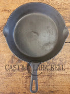 Priced to Sell: Griswold No. 7 Cast Iron Skillet with Small Block Logo and Grooved Handle 701 - Skillet