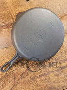 Priced to Sell: Griswold No. 7 Cast Iron Skillet with Small Block Logo and Grooved Handle 701 - Skillet