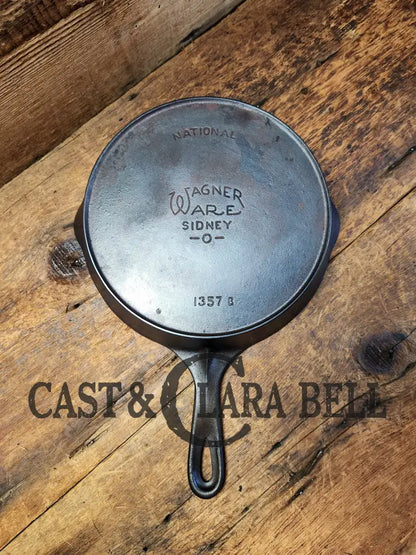 Priced To Sell! Harder Find Wagner National With Dual Logo! Very Cool Skillet For Daily Use.