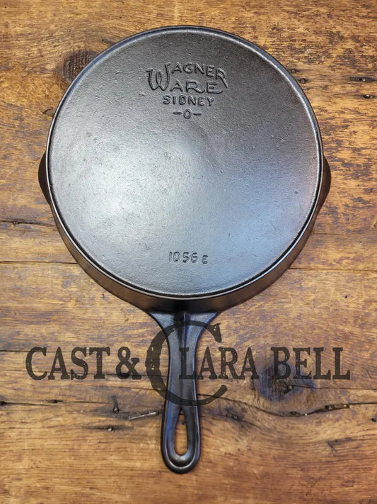 Priced To Sell! Htf 1924 Wagner Ware Sidney -O- #6 Skillet With Heat Ring 1056 E! Restored And