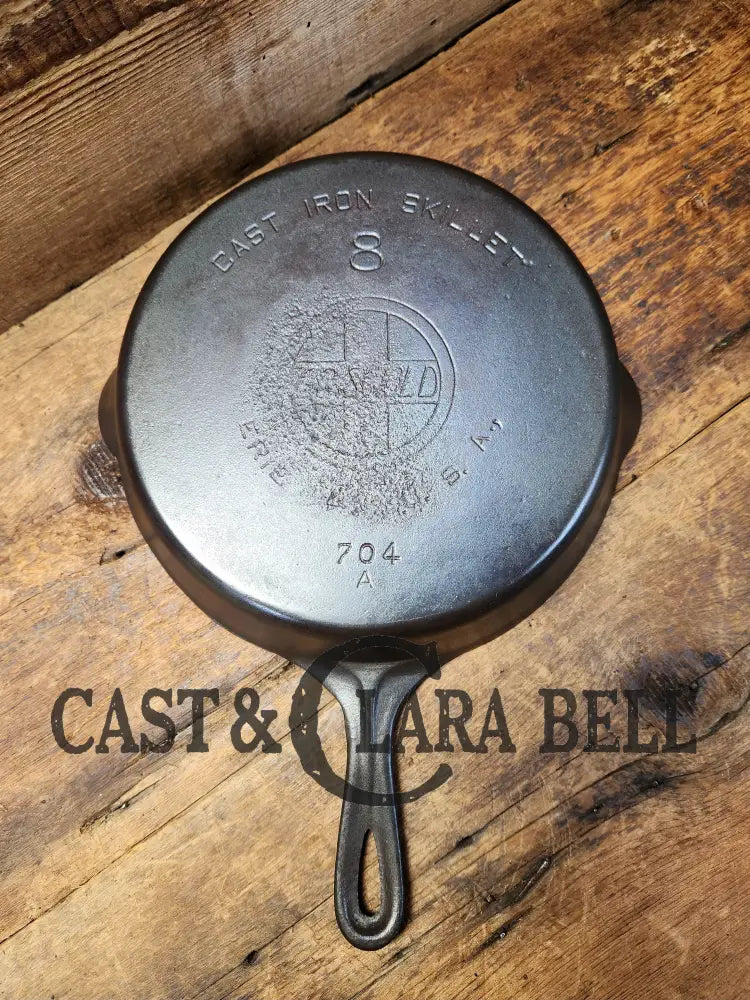 Priced To Sell! Htf Griswold #8 Skillet With Slant Logo And Smooth Bottom! 704 M. Important Read