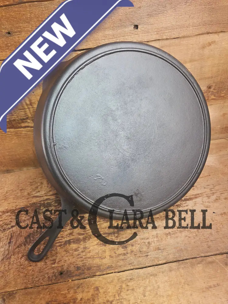 Priced to Sell! Huge 1920’s Griswold No. 12 Skillet with Block Logo 719 and ERIE. Perfect bacon skillet Skillet