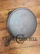 Priced to Sell! Huge 1920’s Griswold No. 12 Skillet with Block Logo 719 and ERIE. Perfect bacon skillet Skillet