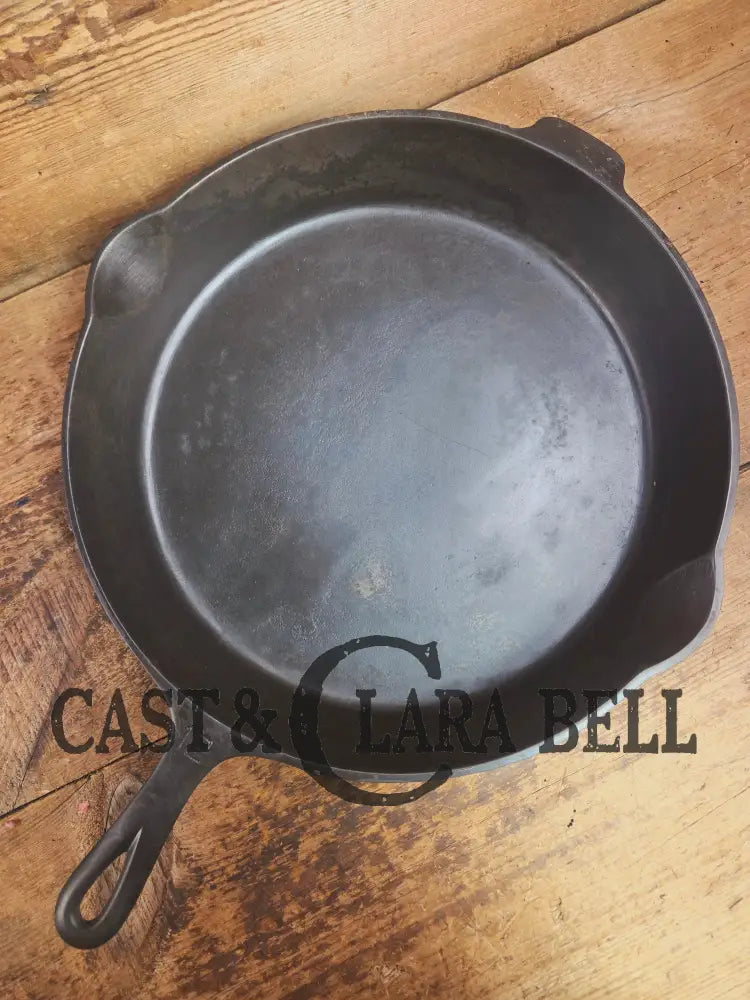 Priced to Sell! Huge 1920’s Griswold No. 12 Skillet with Block Logo 719. Perfect bacon skillet Skillet