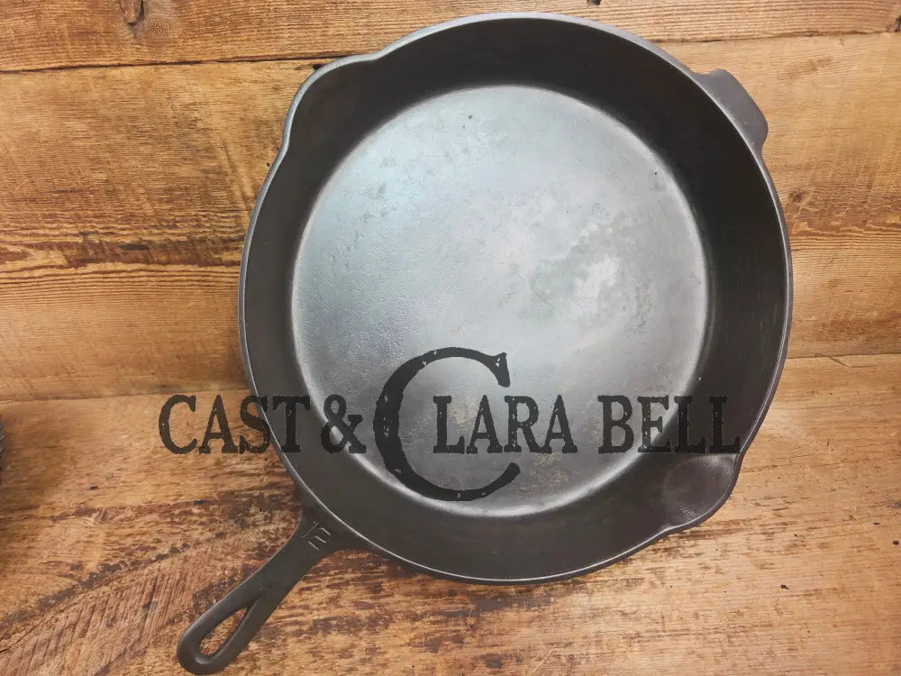 Priced to Sell! Huge 1920’s Griswold No. 12 Skillet with Block Logo 719. Perfect bacon skillet Skillet