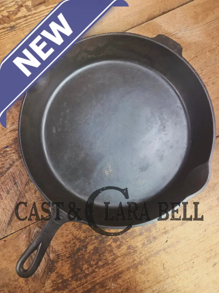 Priced to Sell! Huge 1920’s Griswold No. 12 Skillet with Block Logo 719. Perfect bacon skillet Skillet