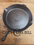 Priced to Sell. Huge beautiful 1930’s Griswold No. 12 Skillet Small Block Logo 719 D. Perfect bacon skillet! Restored