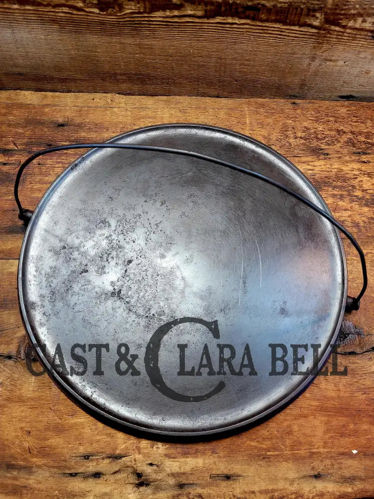 Priced To Sell! Huge Beautiful Hard Find Griswold Erie 1St Series #16 Round Griddle With Bail! You