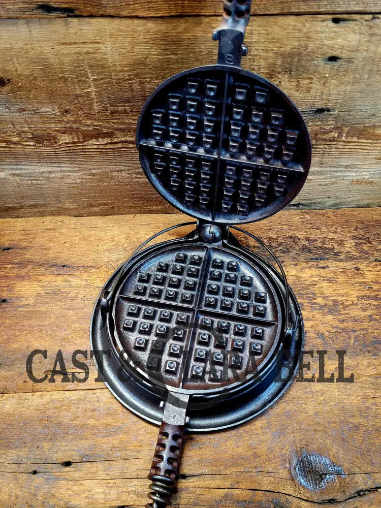 Priced To Sell! Important Read Description. Griswold #8 Cast Waffle Iron #151/151 Low Base. Ready