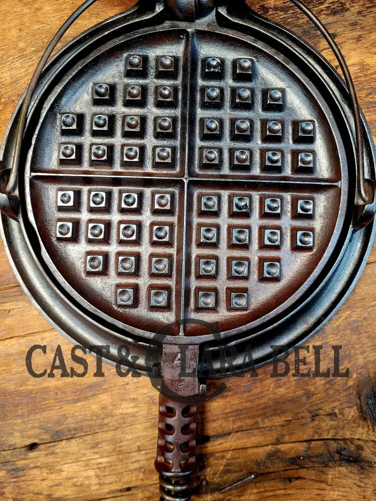 Priced To Sell! Important Read Description. Griswold #8 Cast Waffle Iron #151/151 Low Base. Ready