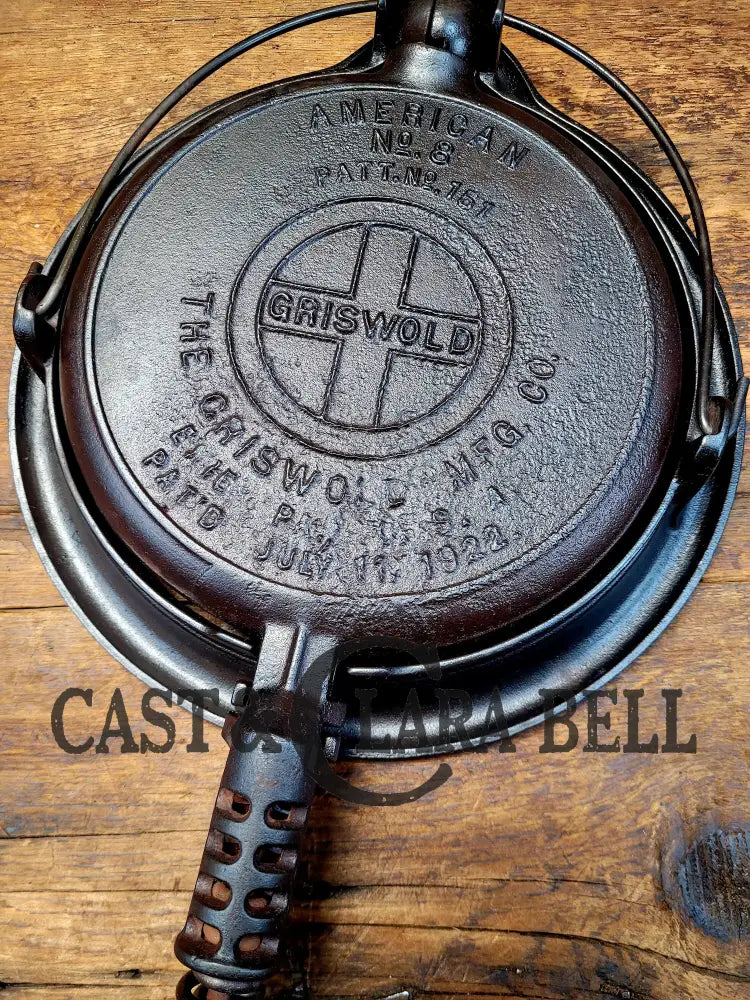 Priced To Sell! Important Read Description. Griswold #8 Cast Waffle Iron #151/151 Low Base. Ready