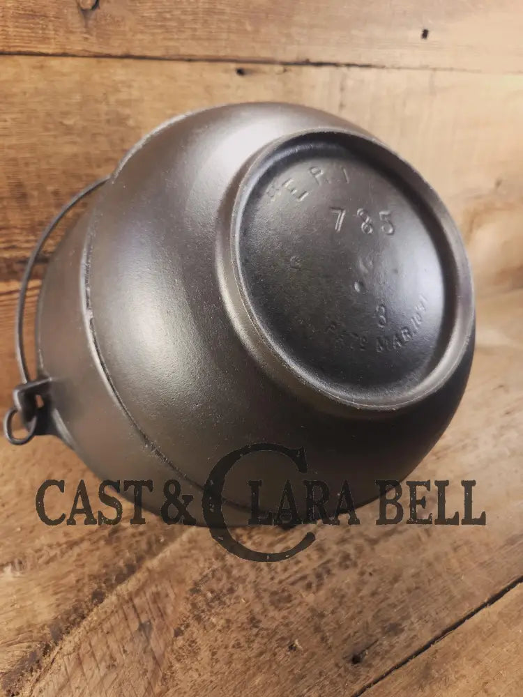 Priced to Sell! Late 1800’s Griswold ERIE #3 Kettle 785. Restored and Ready to Use! Dutch Ovens Trivets & Kettles