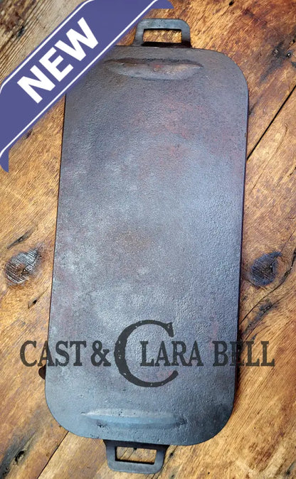 Priced To Sell! Late 1800’S Large Antique Gate-Marked Griddle (Hairline Crack) W/ Pour Spout And