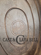 Priced to Sell: MONSTER! 1930’s Griswold #9 Large Block Logo Oval Roaster. P/N 649 Bottom 650 Lid - Dutch Ovens Trivets