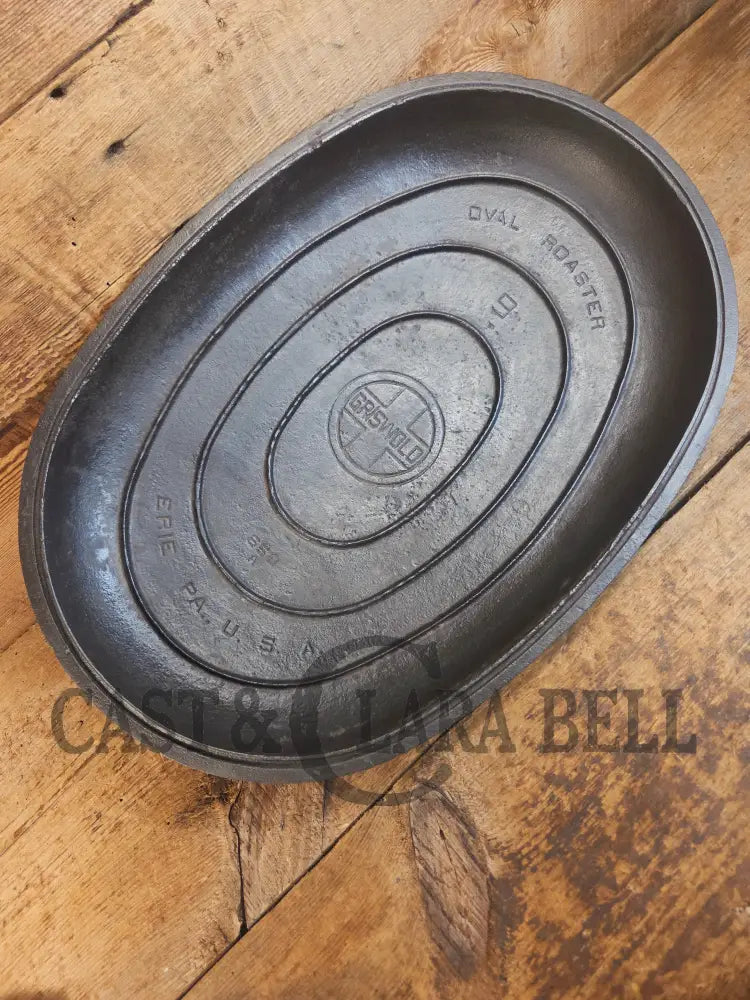 Priced to Sell: MONSTER! 1930's Griswold #9 Large Block Logo Oval