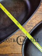 Priced to Sell: MONSTER! 1920’s Griswold #9 Large Block Logo Oval Roaster. P/N 645 Bottom 645 Lid - Dutch Ovens Trivets